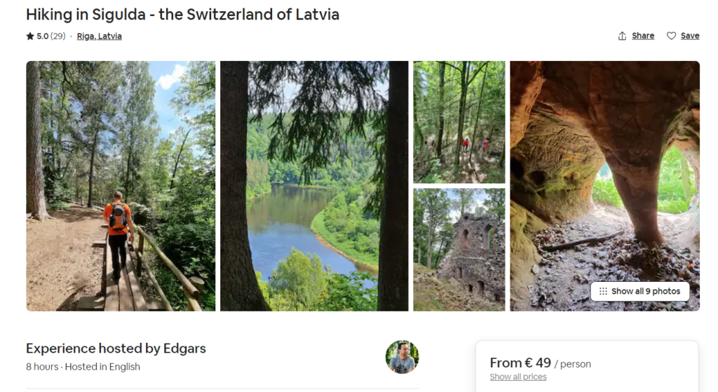 Discover the Switzerland of Latvia on a Hiking Tour in Sigulda